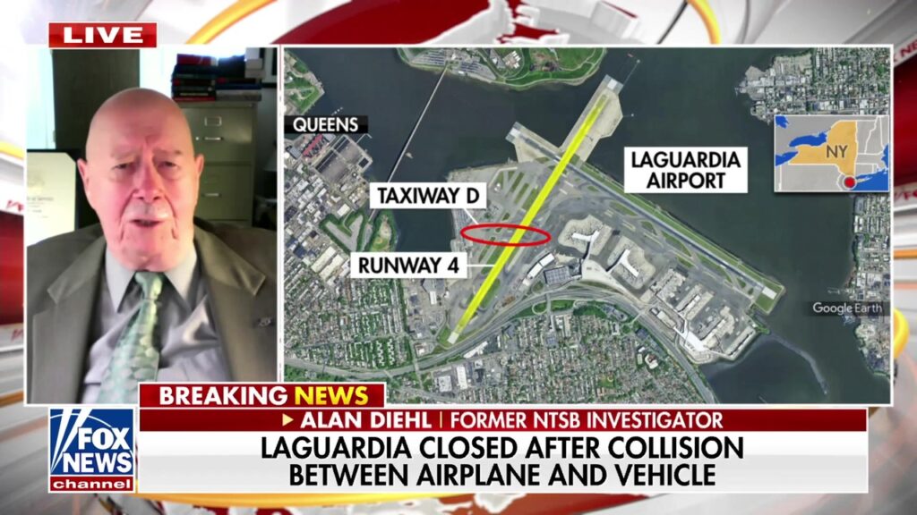 Former NTSB investigator weighs in on LaGuardia plane and vehicle collision