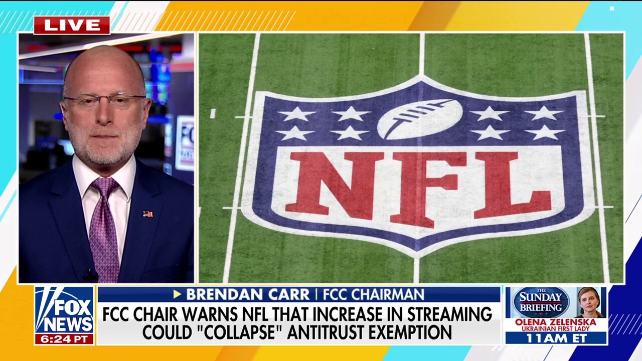 FCC warns NFL risks antitrust trouble as more games move to streaming