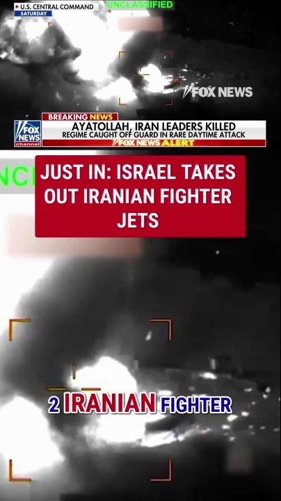 Israel TAKES OUT Iranian fighter jets