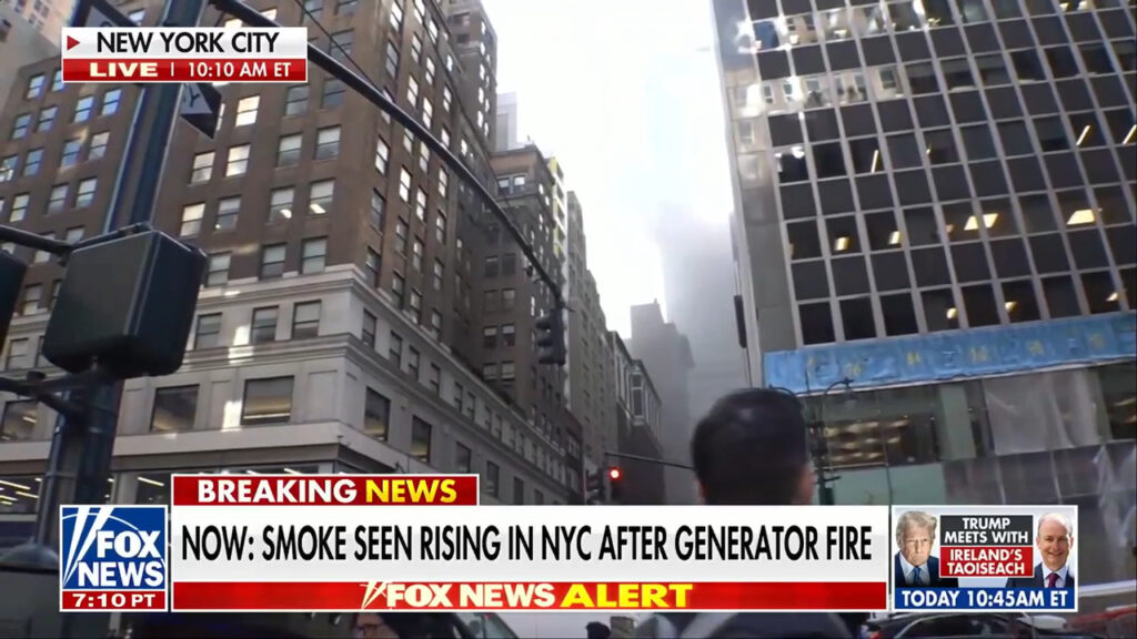 Generator fire erupts near St. Patrick’s Day parade route