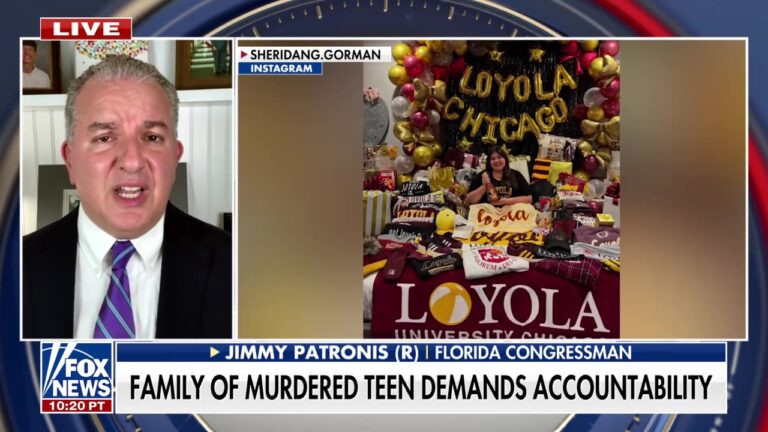Sheridan Gorman’s family holds vigil, demands accountability after alleged murder by illegal immigrant