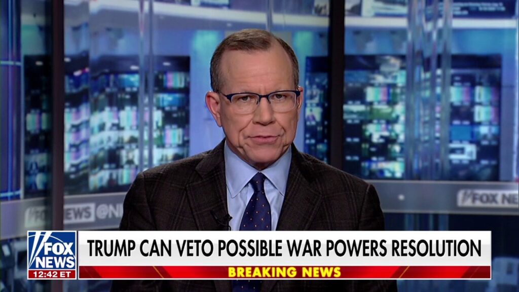 Trump could veto possible war powers resolution