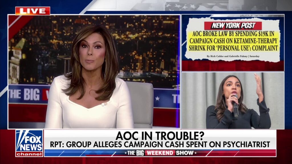 Federal election complaint alleges AOC misused campaign funds for psychiatrist services