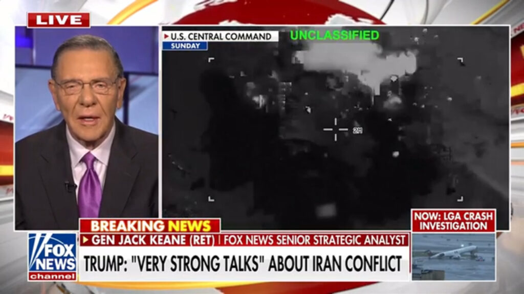 Jack Keane says he has 'complete confidence' in Trump amid Iran conflict