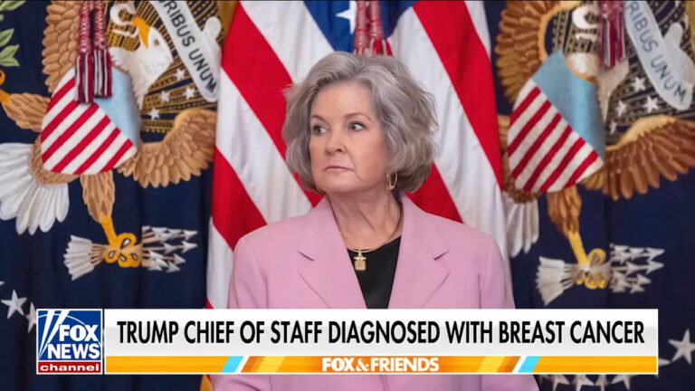 Trump Chief of Staff Susie Wiles reveals breast cancer diagnosis