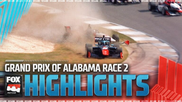 INDY NXT: Grand Prix of Alabama Race 2 Highlights 🏁 INDYCAR on FOX