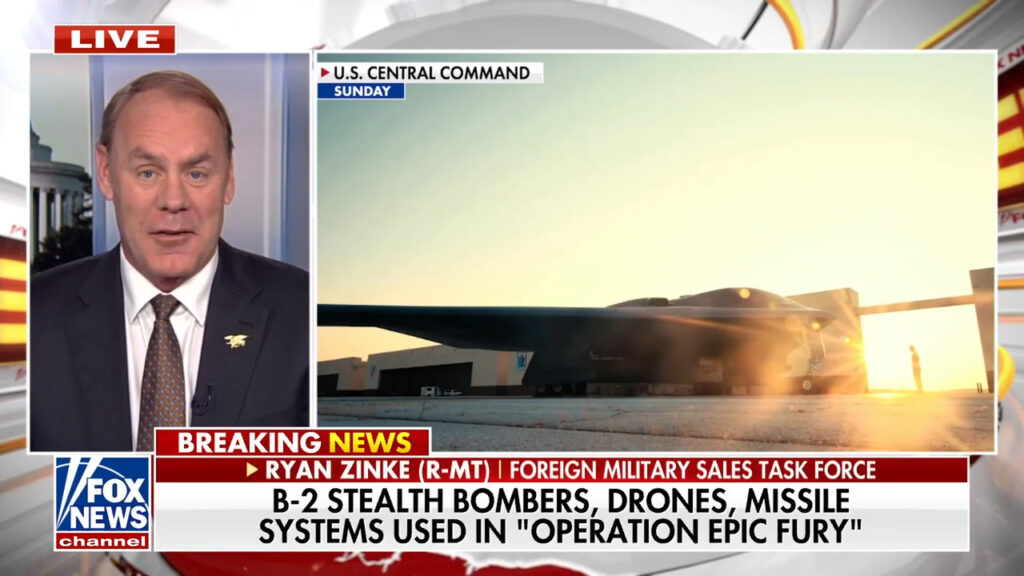 Ryan Zinke on US military capabilities, Middle East political shift after Iran strikes