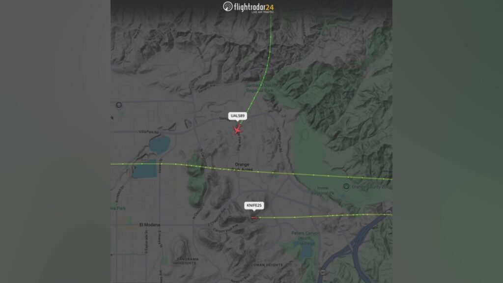 Video shows United Boeing 737, Black Hawk helicopter near miss at California airport