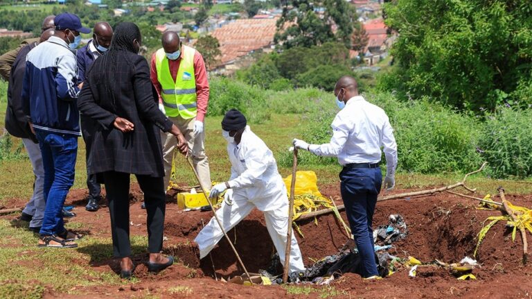 Over 2 dozen children among 33 bodies pulled from Kenyan mass grave: authorities