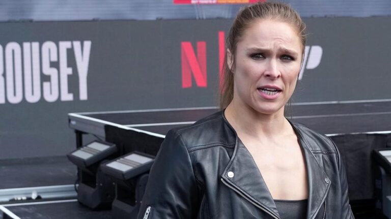 Ronda Rousey makes surprise appearance at AEW Revolution