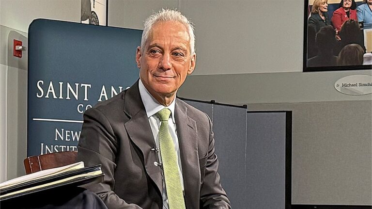 Emanuel pushes back on ‘straight White man’ question, says ideas matter most in 2028