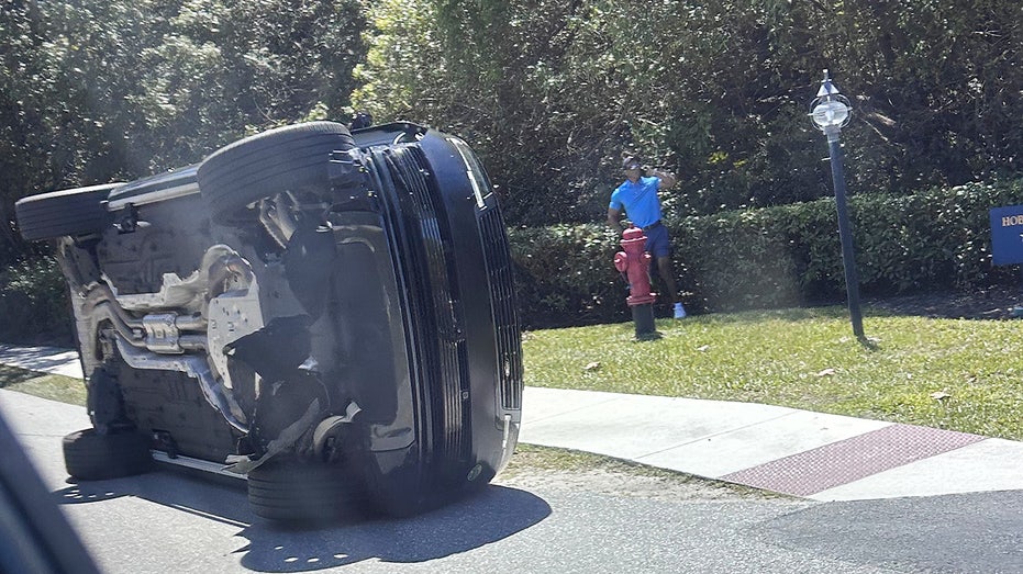 Tiger Woods' crash victim played significant role in getting golf star out of overturned car: affidavit