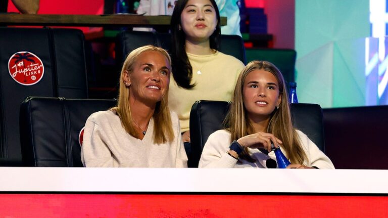 Vanessa, Kai Trump take in Tiger Woods' return to golf at TGL finals