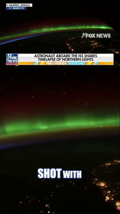 STUNNING ISS timelapse of Northern Lights released