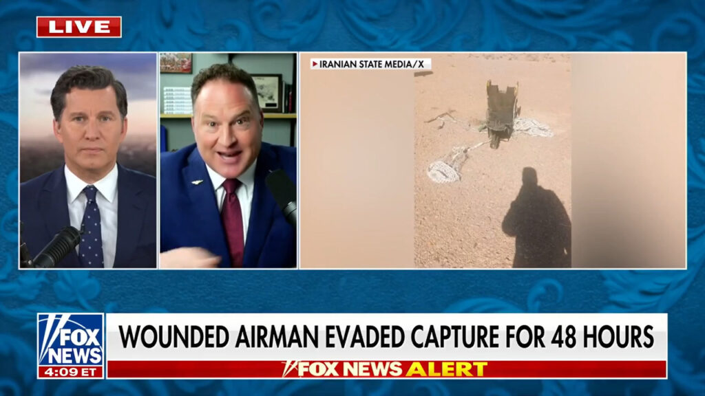 'FLAWLESSLY EXECUTED': TOPGUN pilot says he is 'blown away' by how rescue mission was pulled off