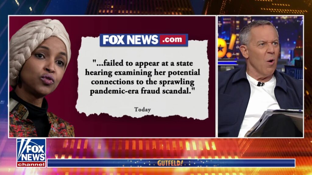 Greg Gutfeld: Ilhan Omar gets more mysterious by the day