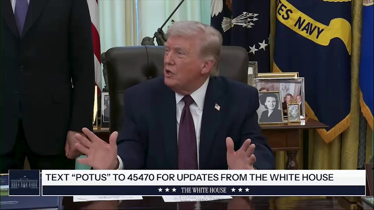 President Trump suggests US will finish in Iran in two to 3 weeks