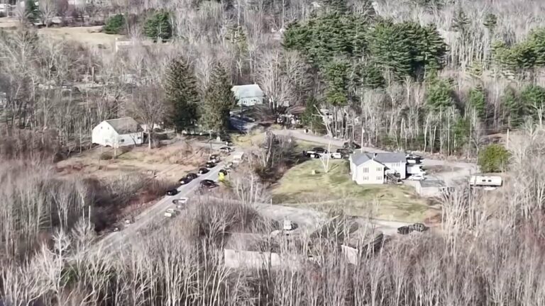 Manhunt underway in New Hampshire after police officer allegedly shot by gunman