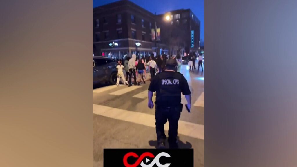Mob of teens take over Chicago streets