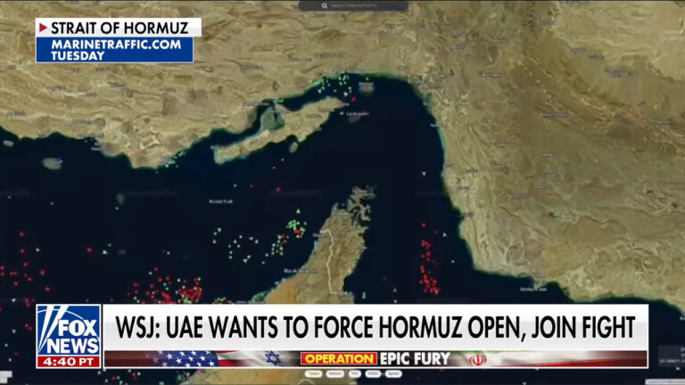 UAE considers forcing Hormuz open as Iran launches strikes on Gulf nations