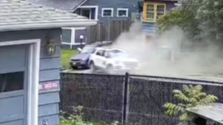 Oregon burglary suspect captured after crashing vehicle during police pursuit