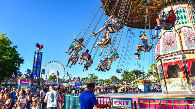 Great American State Fair opens in DC with flyovers, Ferris wheel for America 250
