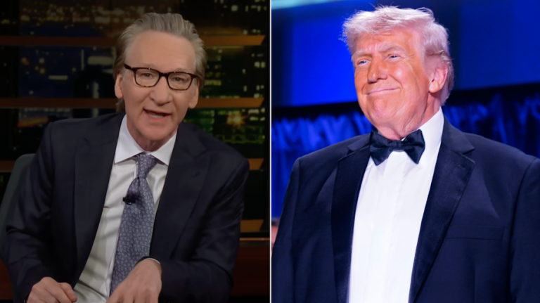 Bill Maher admits he enjoys watching Trump get combative with journalists in tense interviews