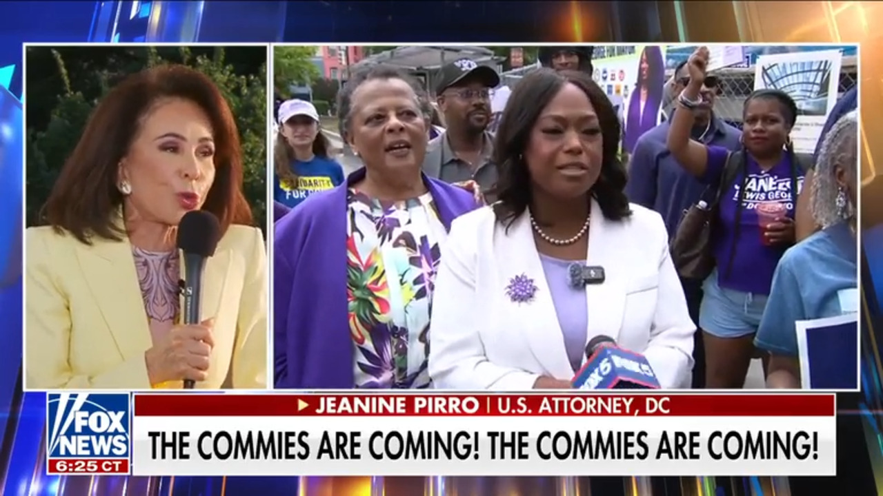 Pirro slams DC mayoral candidate Janeese Lewis George over bail stance: ‘This is lunacy’