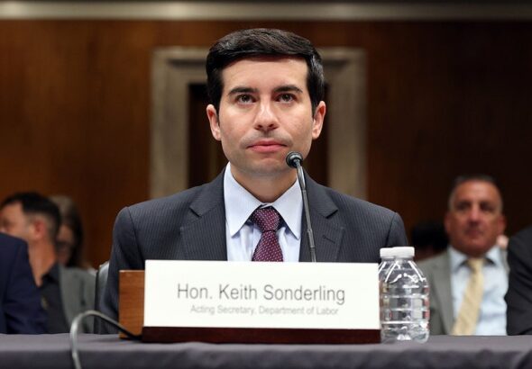 Trump taps acting Labor Secretary Keith Sonderling for permanent role pending Senate confirmation