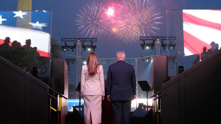 Trump kicks off Fourth of July weekend with symbolic salute to America’s legacy