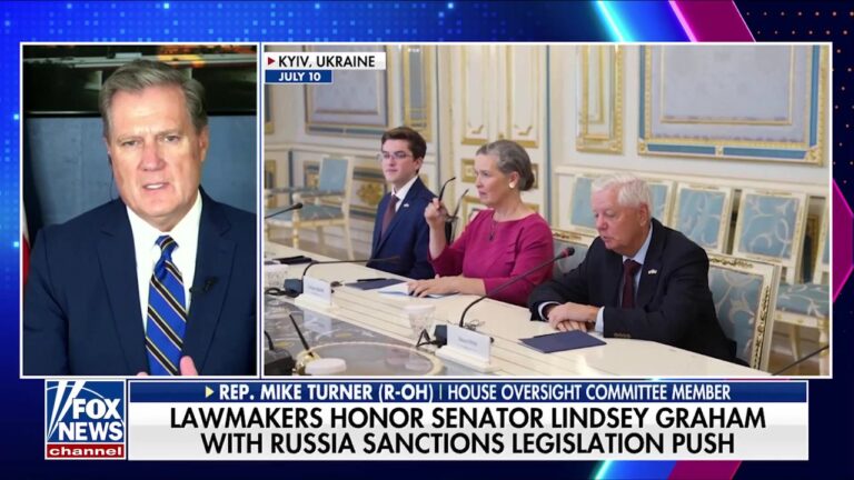 Rep Mike Turner: Lindsey Graham echoed America's voice for freedom