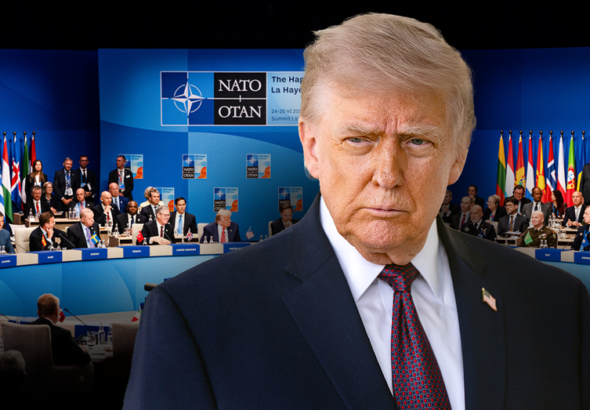 Trump arrives at NATO summit as Iran rift looms above alliance talks