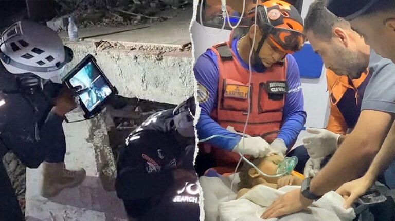 Boy, 2, pulled alive from rubble six days after Venezuela's devastating twin earthquakes